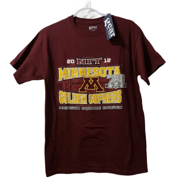 Minnesota Gophers Basketball Shirt NCAA NIT 2012 College New With Tags Small NWT - Picture 1 of 5